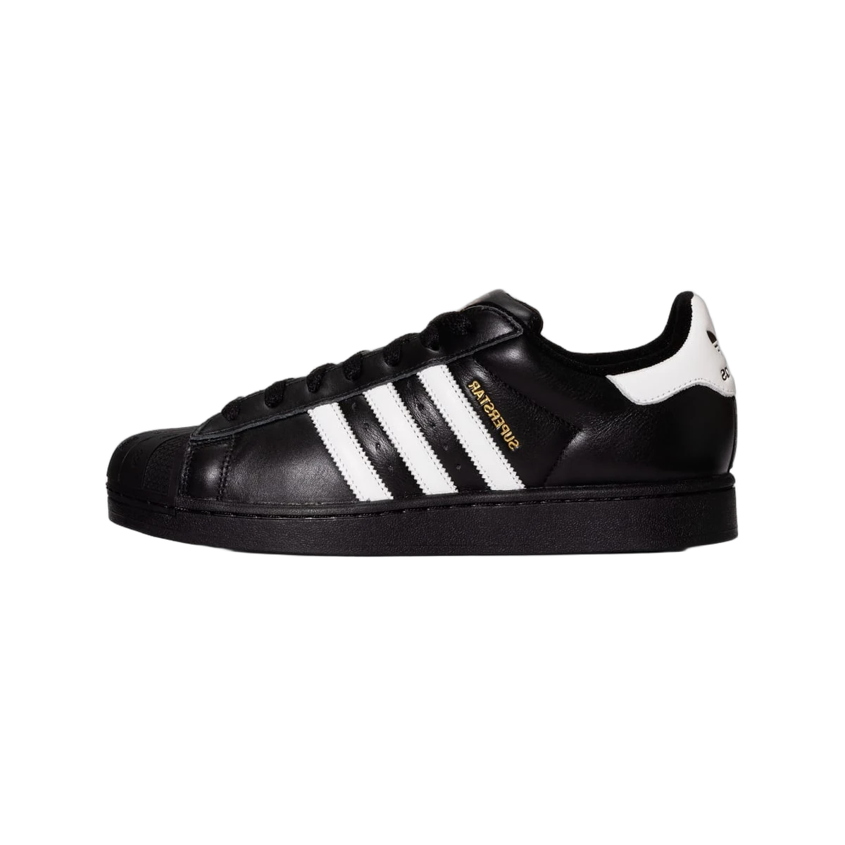 Overkicks - Adidas Superstar Beams Black White (JR6484) - vista lateral