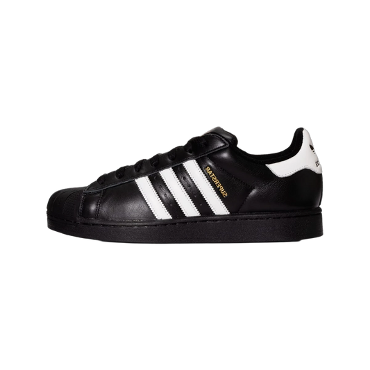 Overkicks - Adidas Superstar Beams Black White (JR6484) - vista lateral