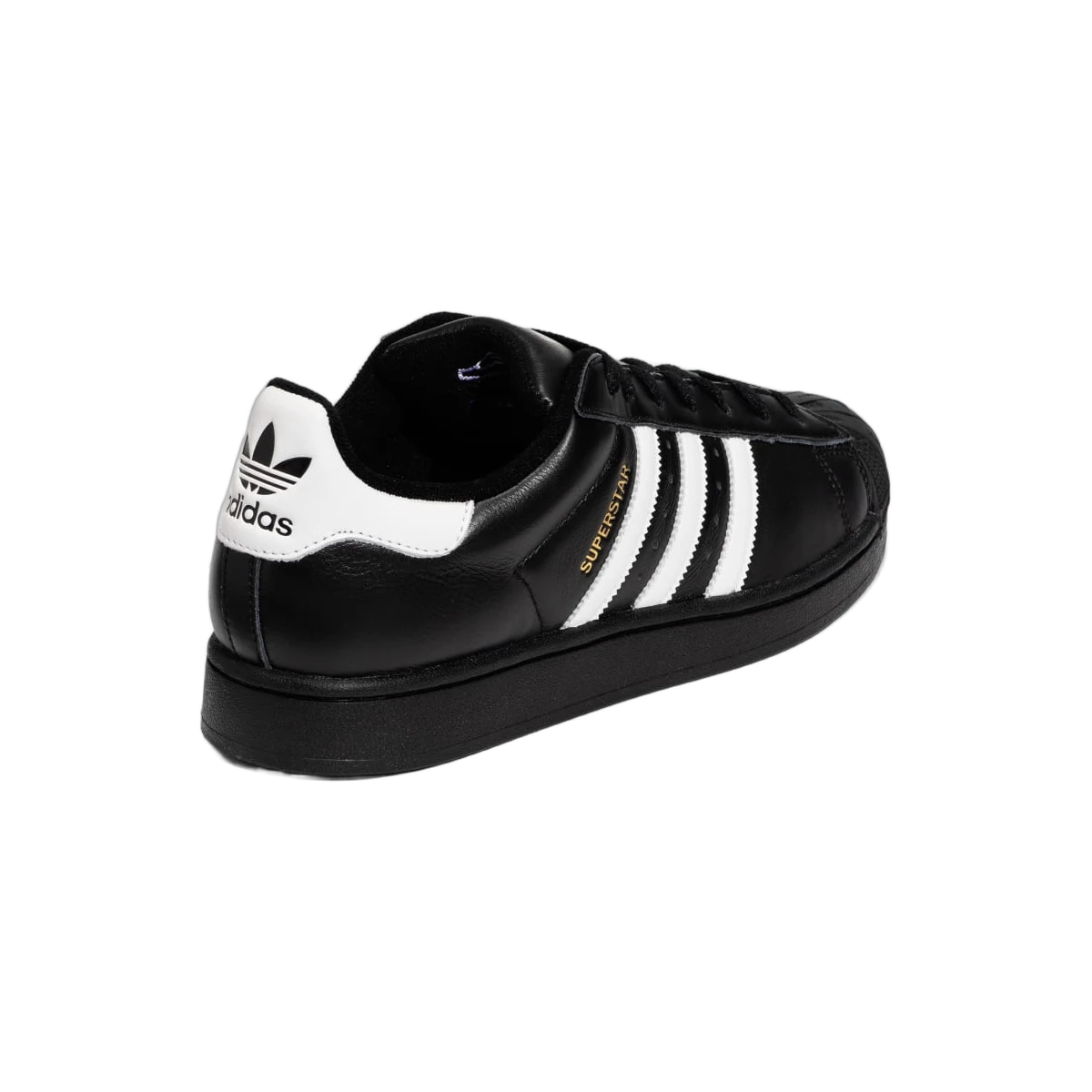 Overkicks - Adidas Superstar Beams Black White (JR6484) - detalle talón