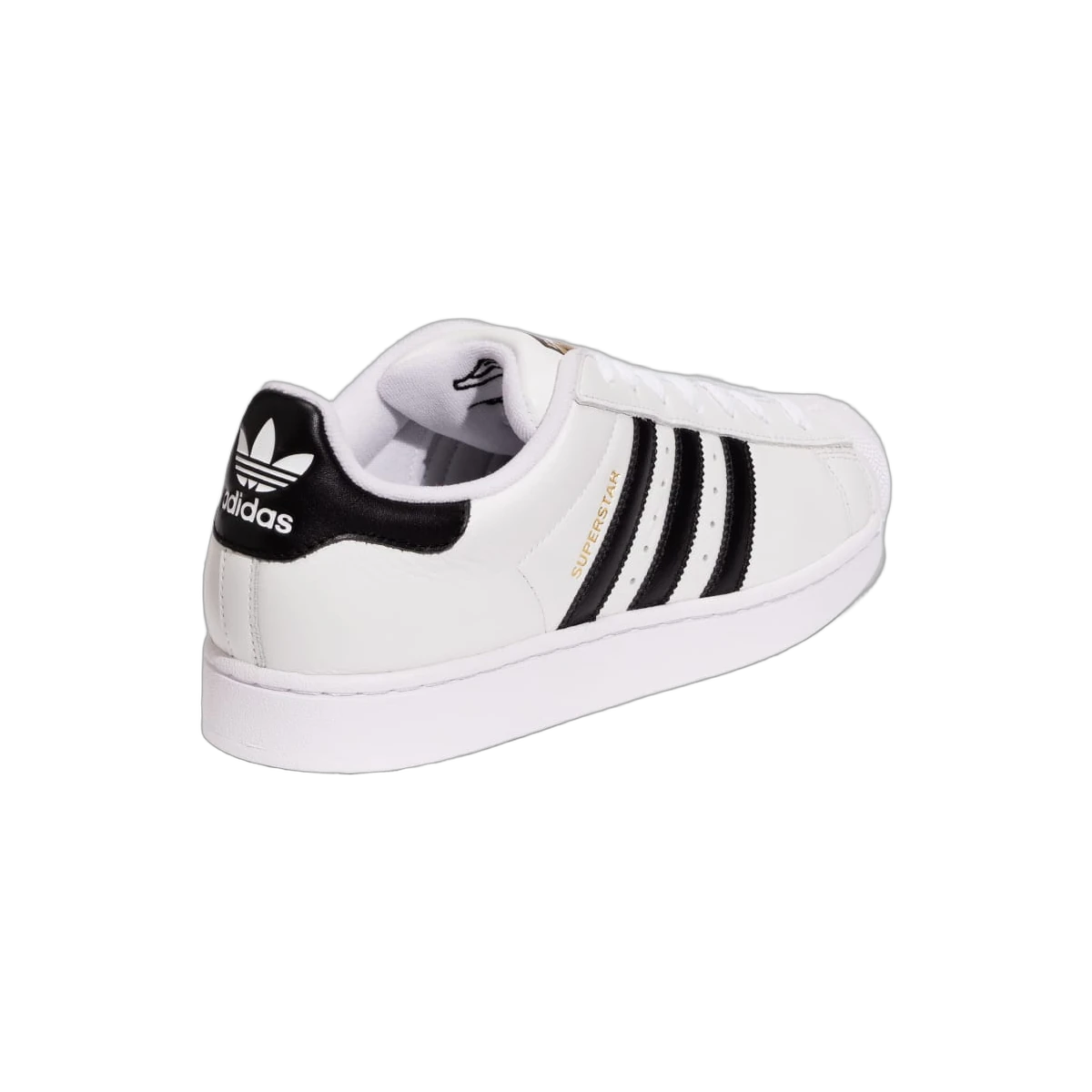 Overkicks - Adidas Superstar Beams White Black (JR4422) - detalle talón