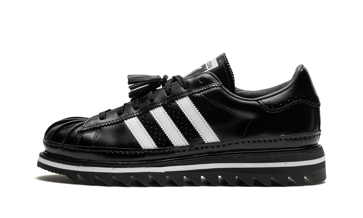 Overkicks - Adidas Superstar CLOT By Edison Chen Black (IH5953) - vista lateral