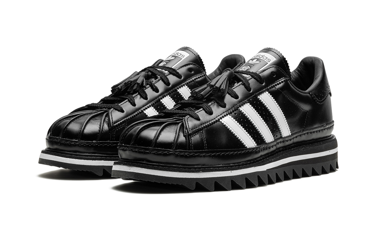 Overkicks - Adidas Superstar CLOT By Edison Chen Black (IH5953) - vista trasera