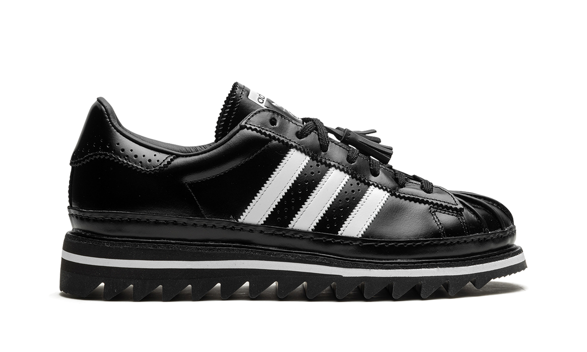 Overkicks - Adidas Superstar CLOT By Edison Chen Black (IH5953) - detalle talón