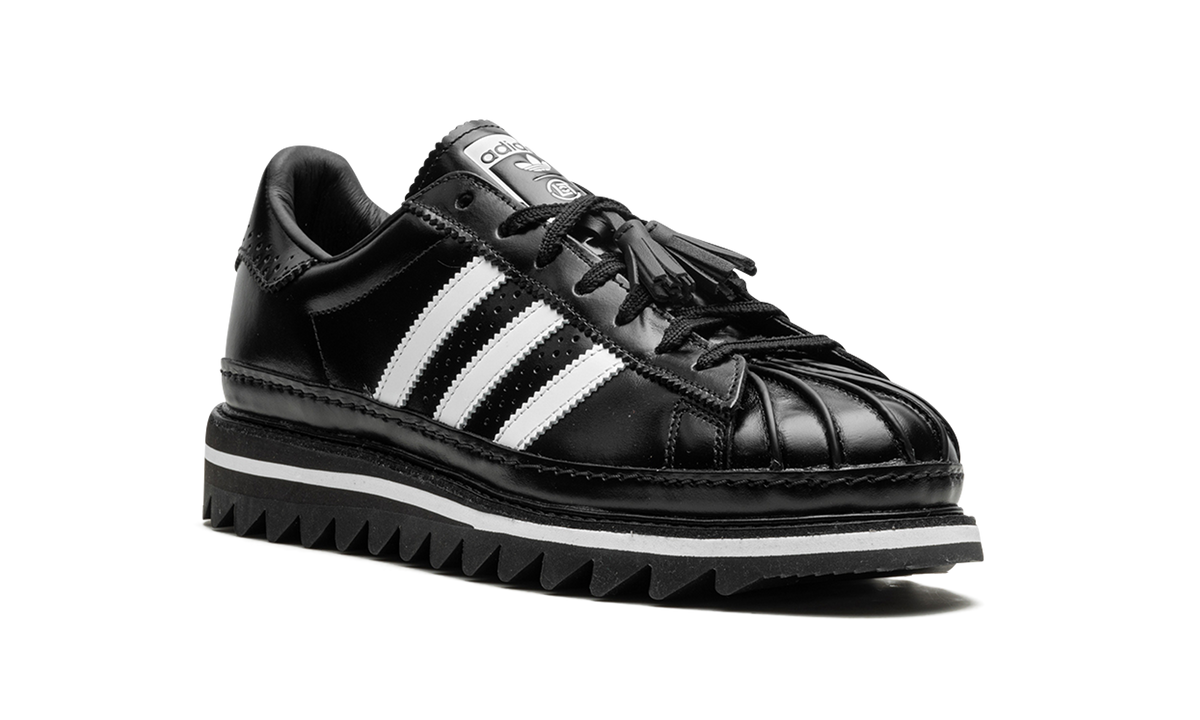 Overkicks - Adidas Superstar CLOT By Edison Chen Black (IH5953) - detalle lateral interior