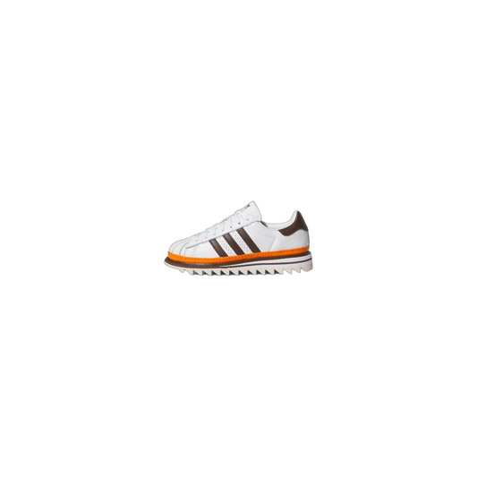 Overkicks - Adidas Superstar CLOT by Edison Chen White Coffee (KK1388) - vista lateral