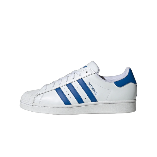 Overkicks - Adidas Superstar Cloud White Blue (IG9368) - vista lateral