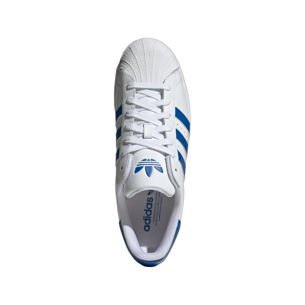 Overkicks - Adidas Superstar Cloud White Blue (IG9368) - par completo