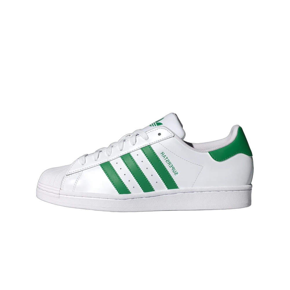 Overkicks - Adidas Superstar Cloud White Green (IE9047) - vista lateral