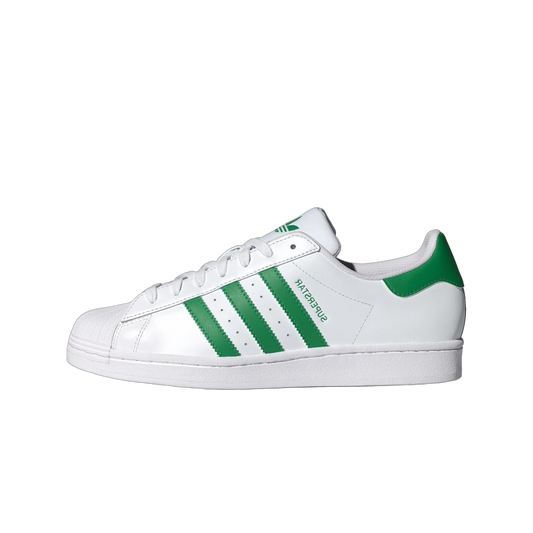 Overkicks - Adidas Superstar Cloud White Green (IE9047) - vista lateral