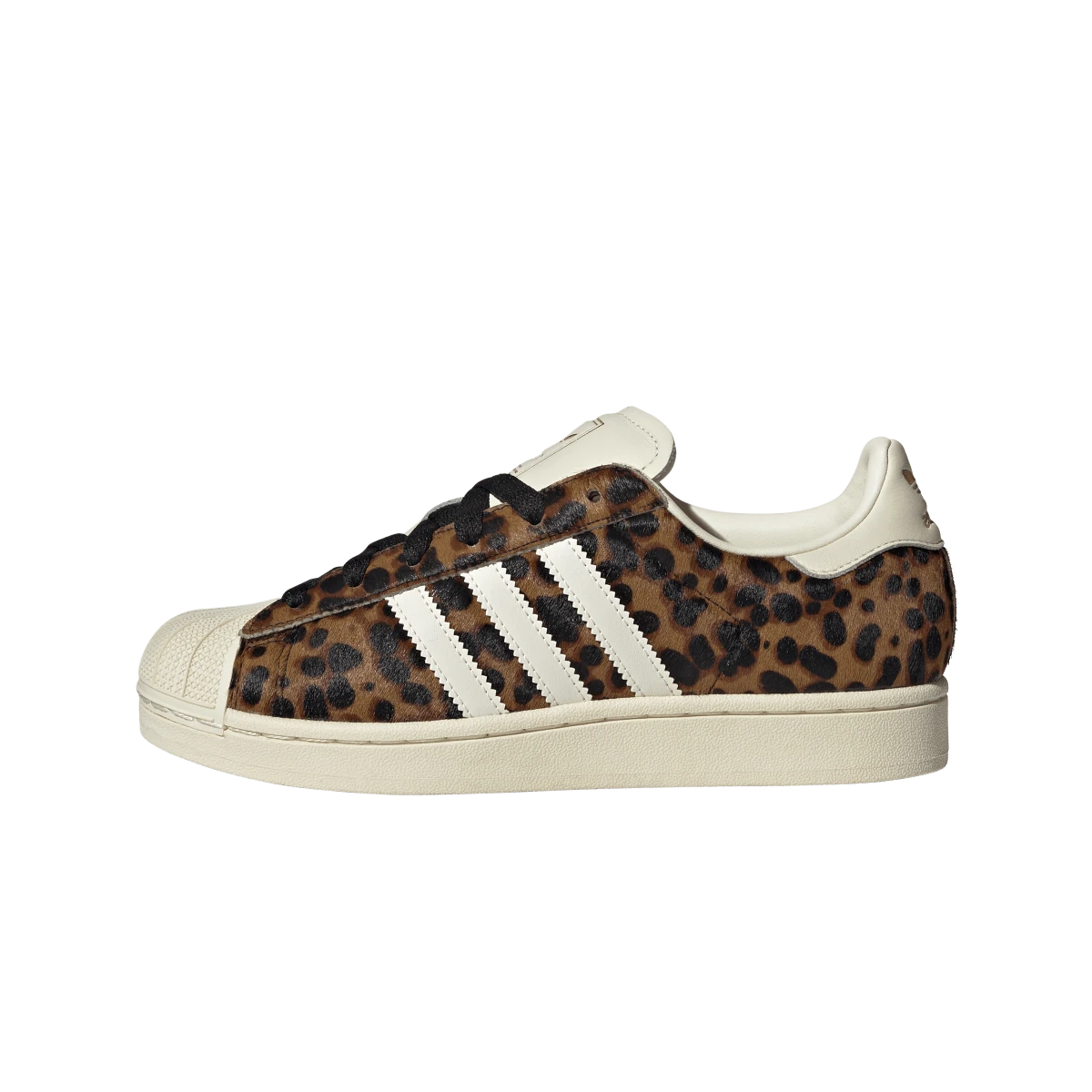 Overkicks - Adidas Superstar Cream Leopard (KI0569) - vista lateral