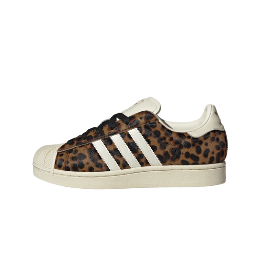 Overkicks - Adidas Superstar Cream Leopard (KI0569) - vista lateral
