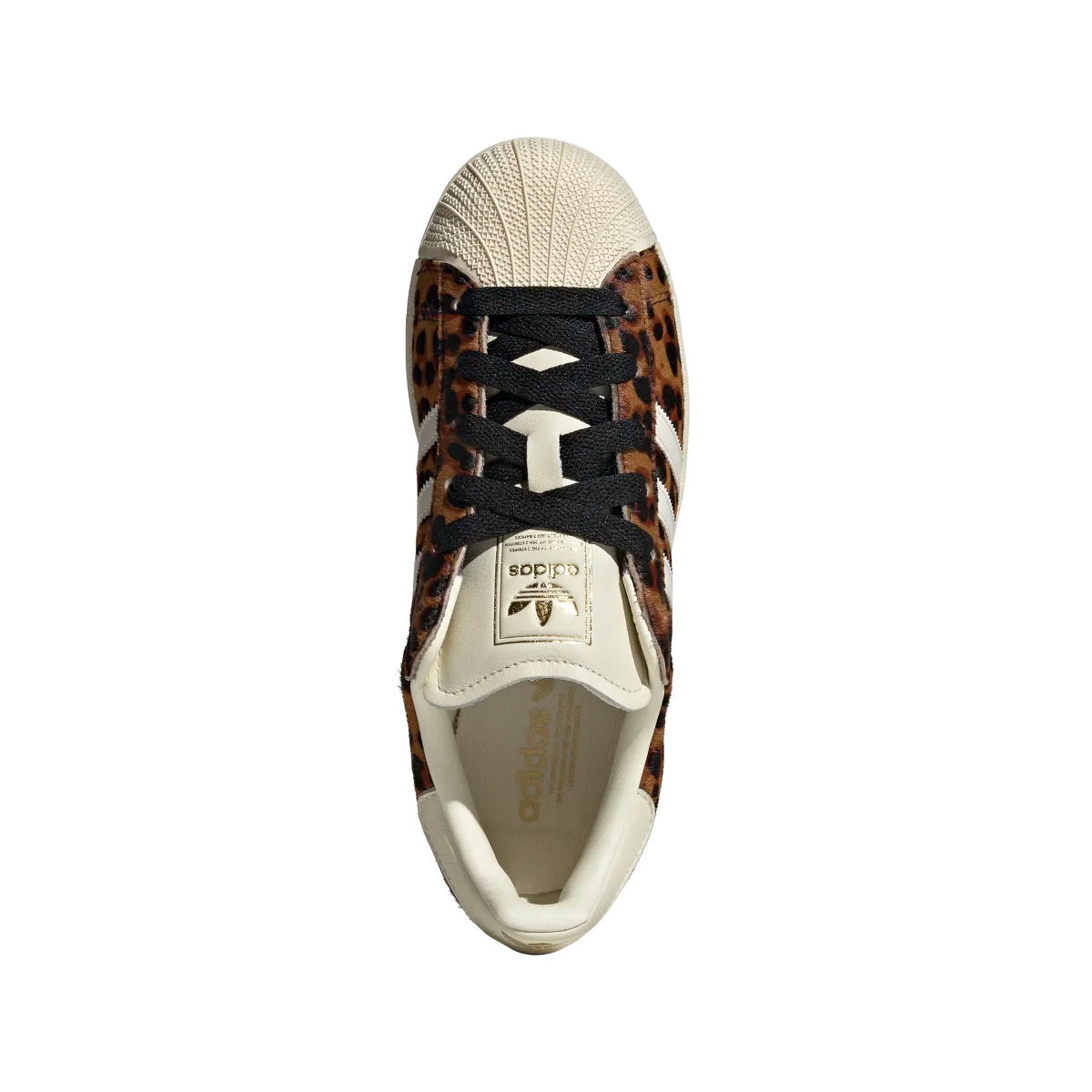 Overkicks - Adidas Superstar Cream Leopard (KI0569) - par completo