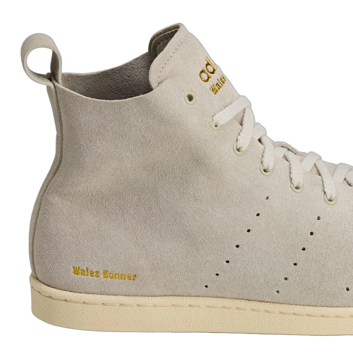 Overkicks - Adidas Superstar Hi Wales Bonner Mist Stone (JQ7633) - detalle