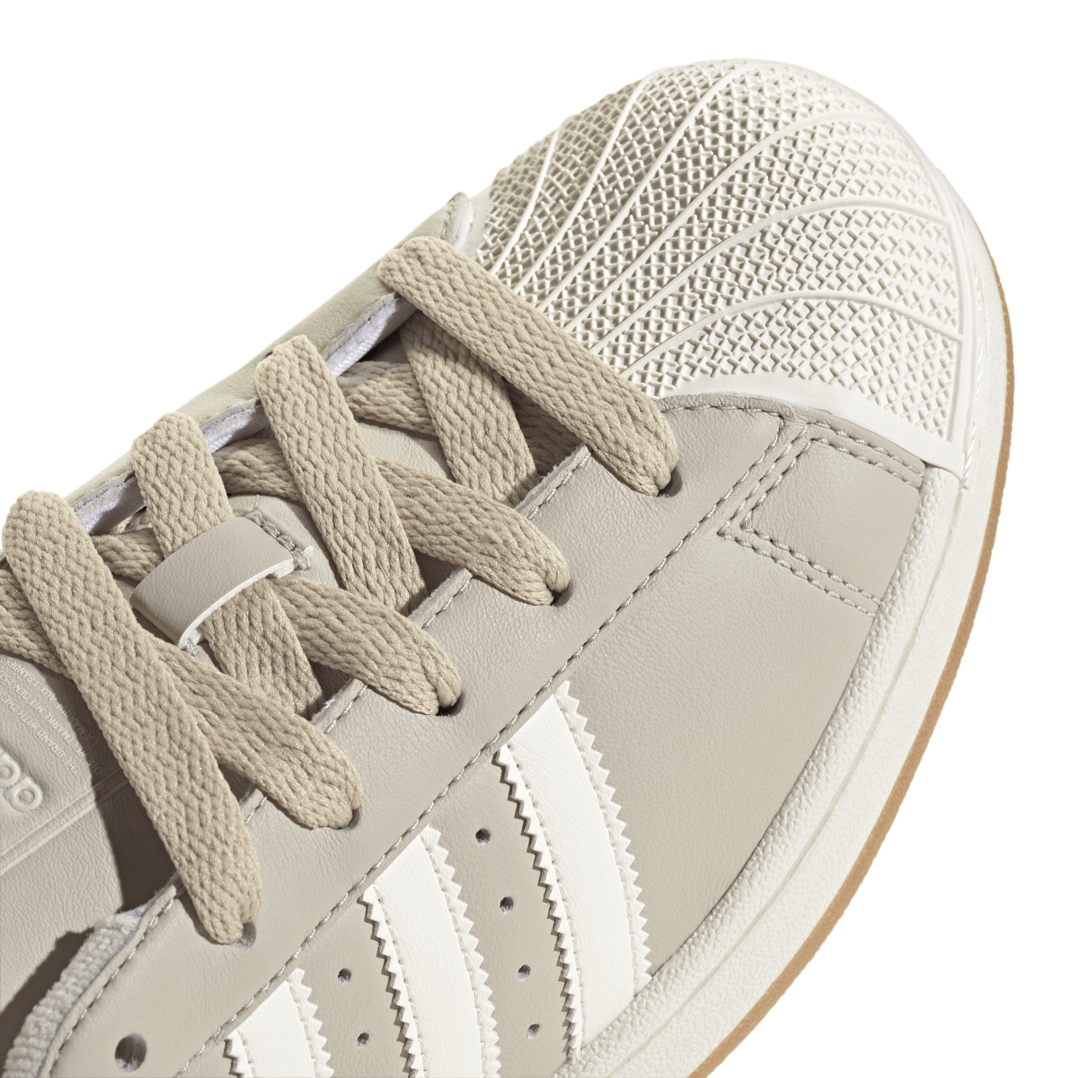 Overkicks - Adidas Superstar II Beige Off White (IH4145) - detalle