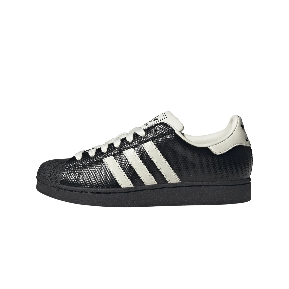 Overkicks - Adidas Superstar II Black Core White (IH9268) - vista lateral