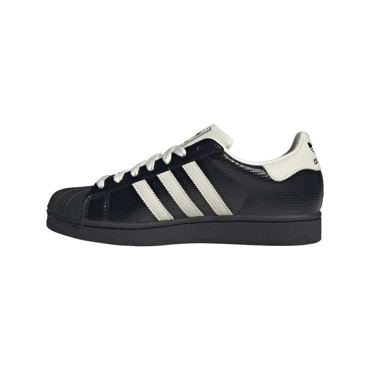Overkicks - Adidas Superstar II Black Core White (IH9268) - detalle talón