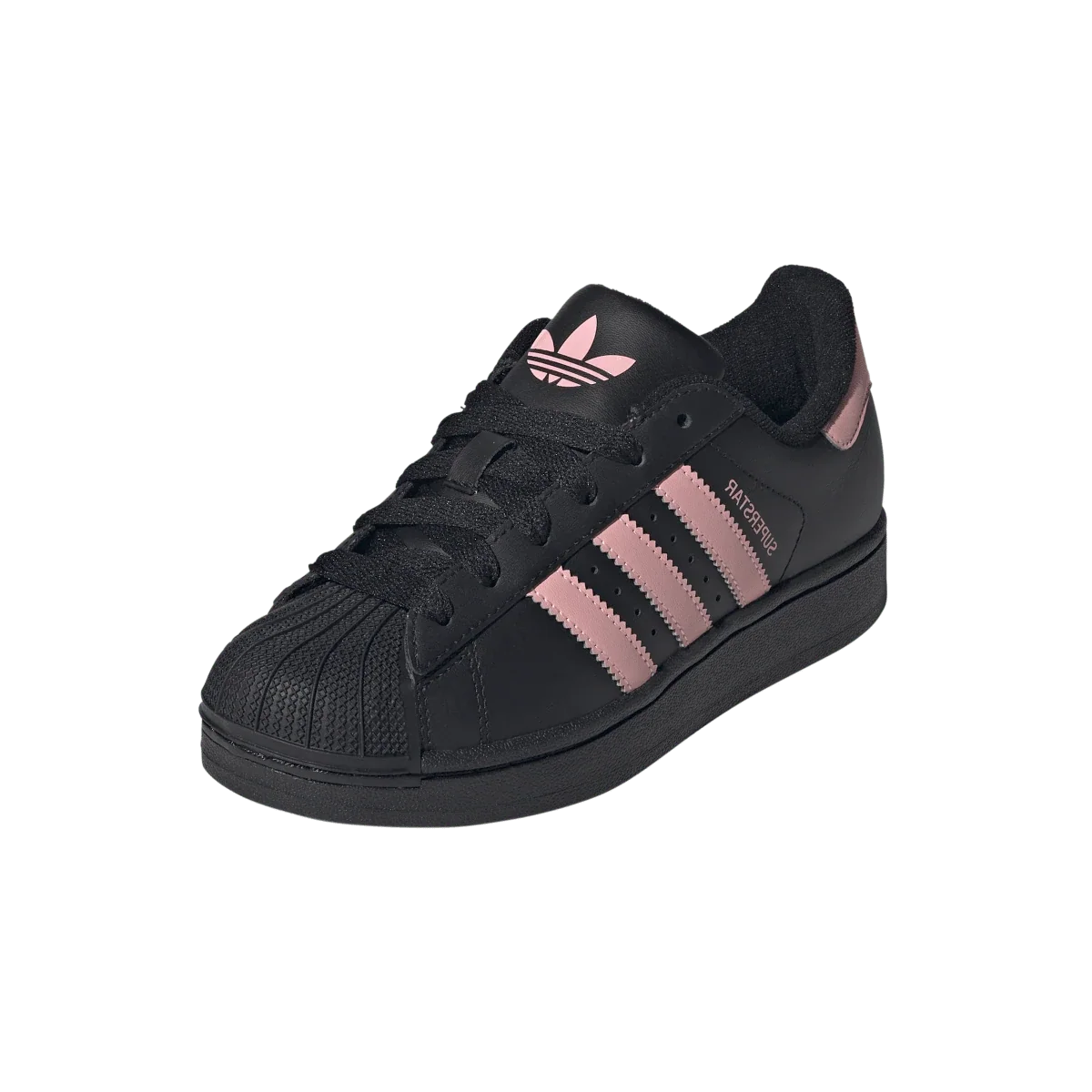 Overkicks - Adidas Superstar II Black Glow Pink (GS) (JR9862) - imagen 2