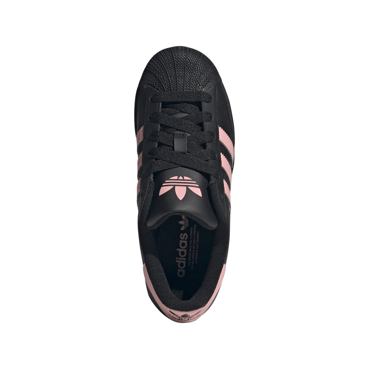 Overkicks - Adidas Superstar II Black Glow Pink (GS) (JR9862) - imagen 3