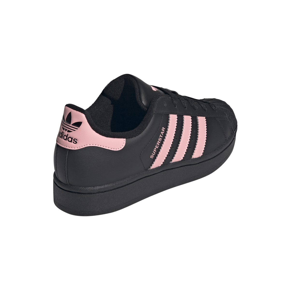 Overkicks - Adidas Superstar II Black Glow Pink (GS) (JR9862) - imagen 5