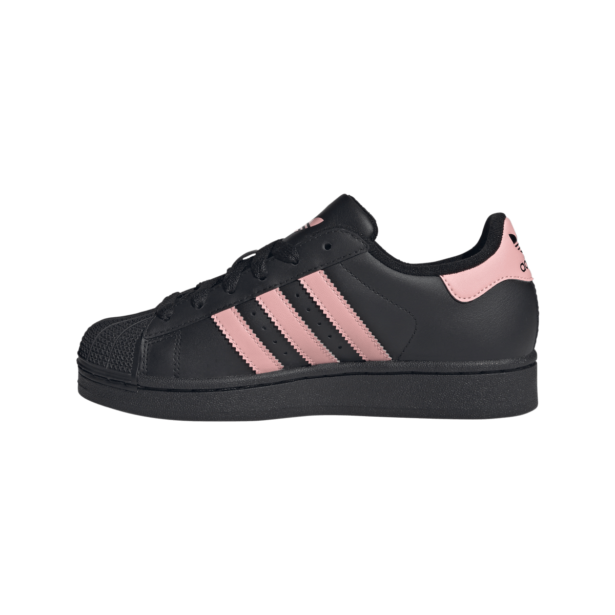 Overkicks - Adidas Superstar II Black Glow Pink (GS) (JR9862) - imagen 6