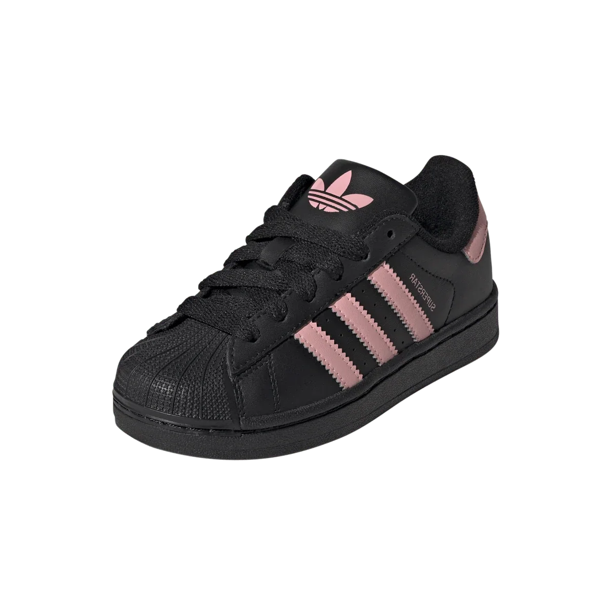 Overkicks - Adidas Superstar II Black Glow Pink (PS) (JP9445) - imagen 2