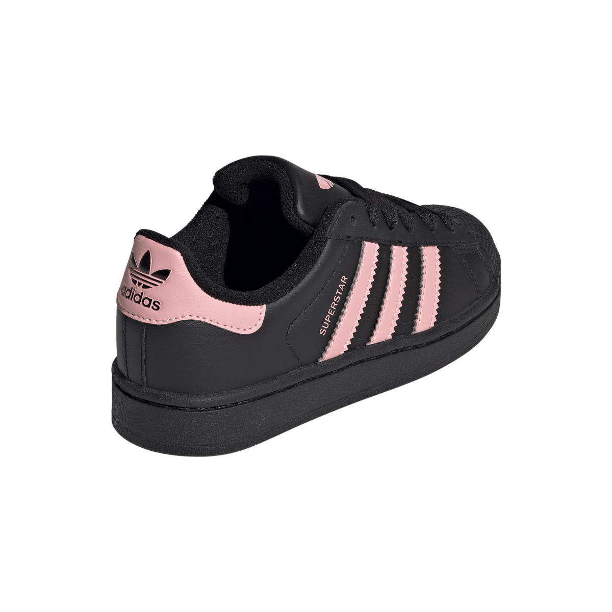 Overkicks - Adidas Superstar II Black Glow Pink (PS) (JP9445) - imagen 5