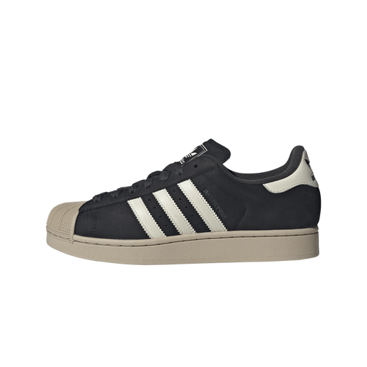 Overkicks - Adidas Superstar II Black Off White Stone Khaki (KH8959) - vista lateral