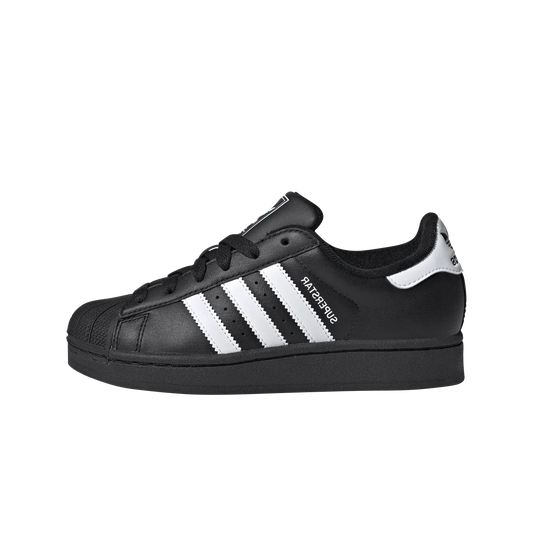 Overkicks - Adidas Superstar II Black White (GS) (JH9977) - vista lateral