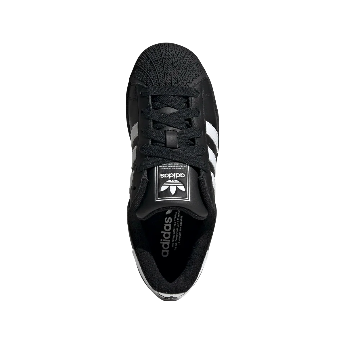 Overkicks - Adidas Superstar II Black White (GS) (JH9977) - imagen 3