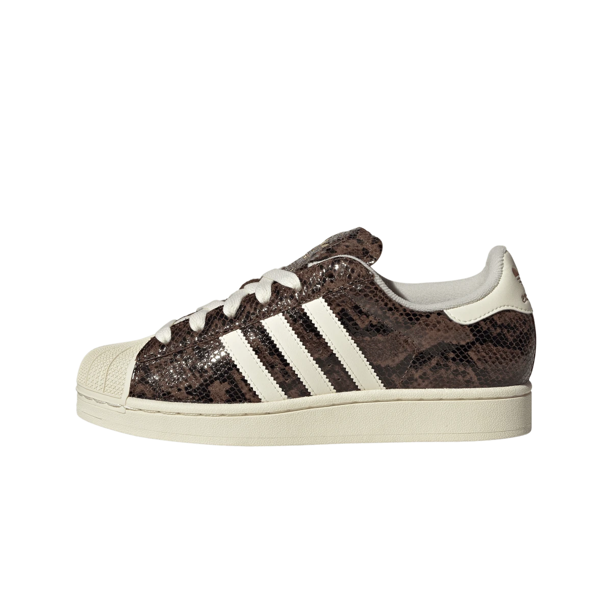 Overkicks - Adidas Superstar II Brown Snakeskin (JP8158) - vista lateral
