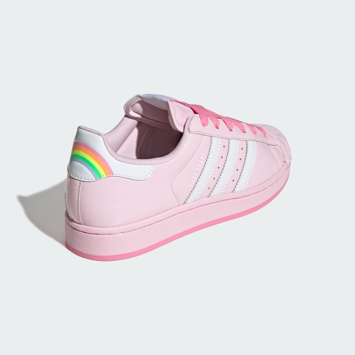 Overkicks - Adidas Superstar II Care Bears Cheer Bear (Womens) (KK4864) - vista superior