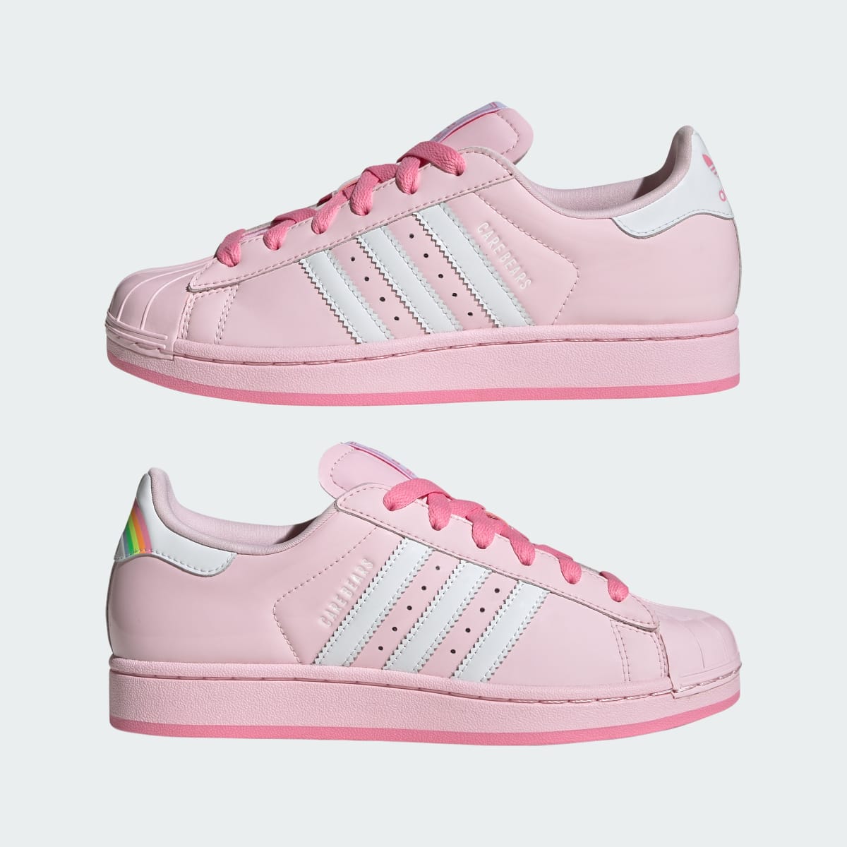 Overkicks - Adidas Superstar II Care Bears Cheer Bear (Womens) (KK4864) - detalle lateral interior