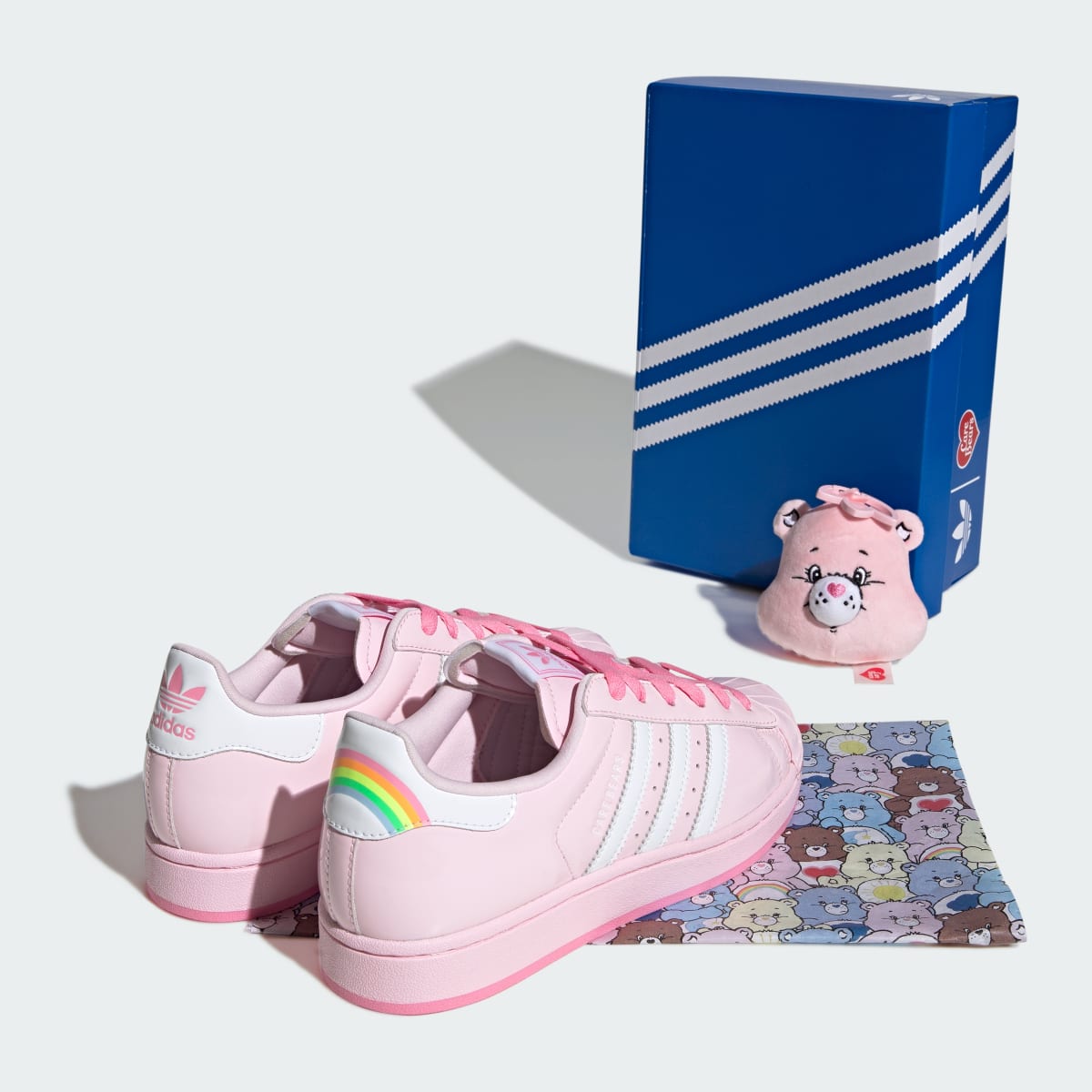 Overkicks - Adidas Superstar II Care Bears Cheer Bear (Womens) (KK4864) - detalle