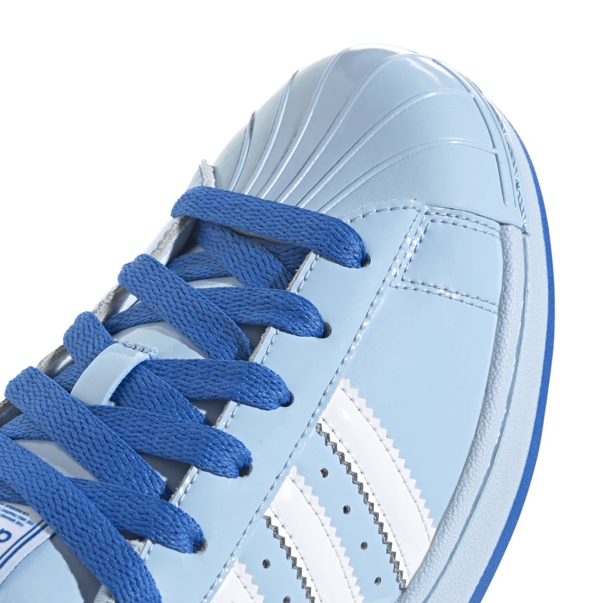 Overkicks - Adidas Superstar II Care Bears Grumpy Bear (KK4865) - detalle lateral interior