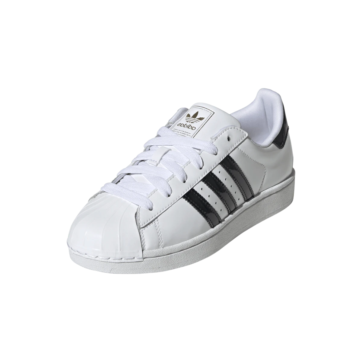 Overkicks - Adidas Superstar II Cloud White Core Black Gold Metallic (JS4010) - vista trasera