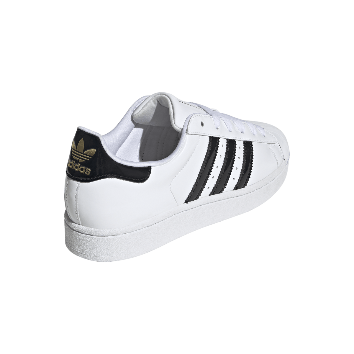 Overkicks - Adidas Superstar II Cloud White Core Black Gold Metallic (JS4010) - vista superior