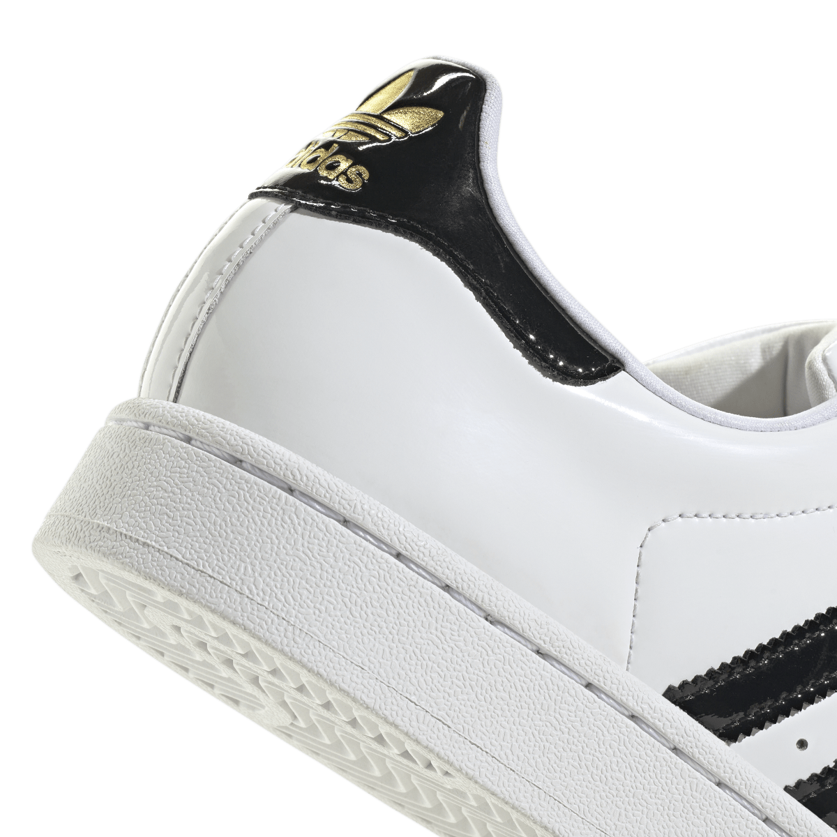 Overkicks - Adidas Superstar II Cloud White Core Black Gold Metallic (JS4010) - detalle