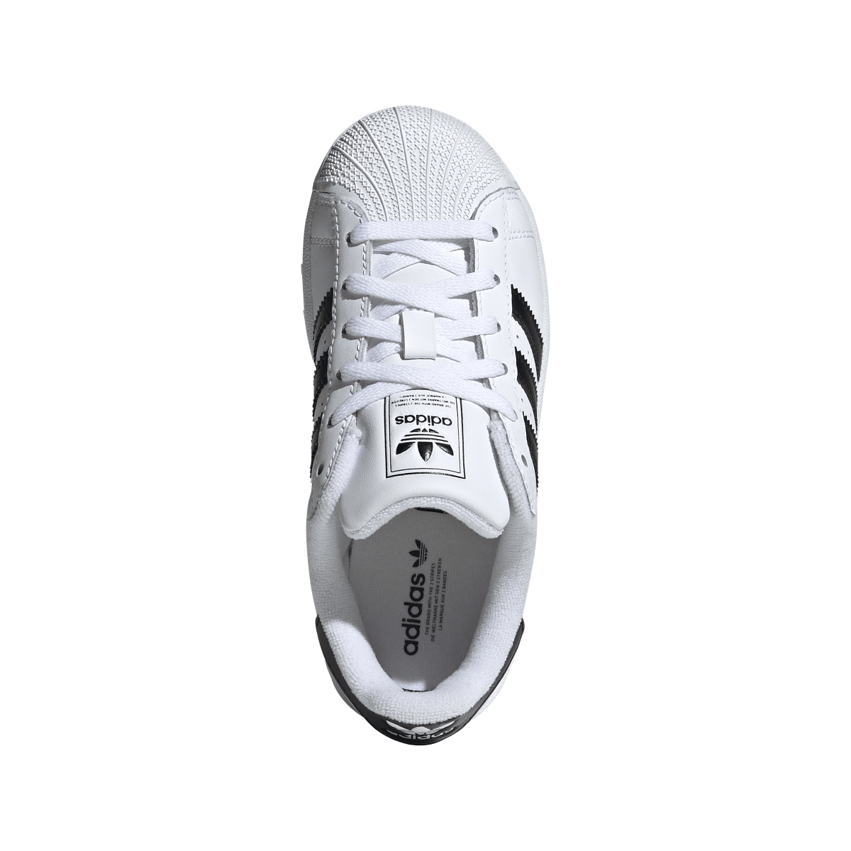 Overkicks - Adidas Superstar II Cloud White Core Black (PS) (JH9980) - imagen 3
