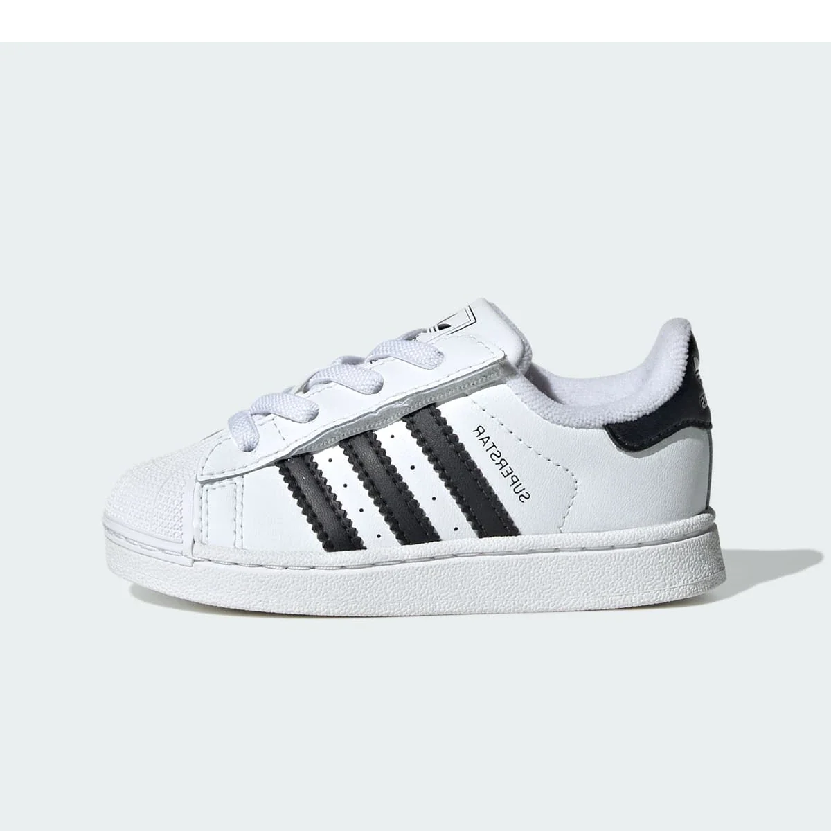 Overkicks - Adidas Superstar II Cloud White Core Black (TD) (JH9984) - vista lateral