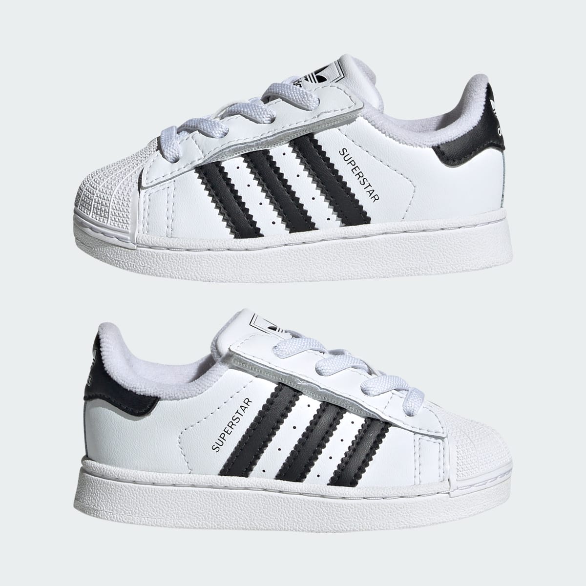 Overkicks - Adidas Superstar II Cloud White Core Black (TD) (JH9984) - imagen 7