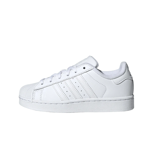 Overkicks - Adidas Superstar II Cloud White (PS) (JH9982) - vista lateral