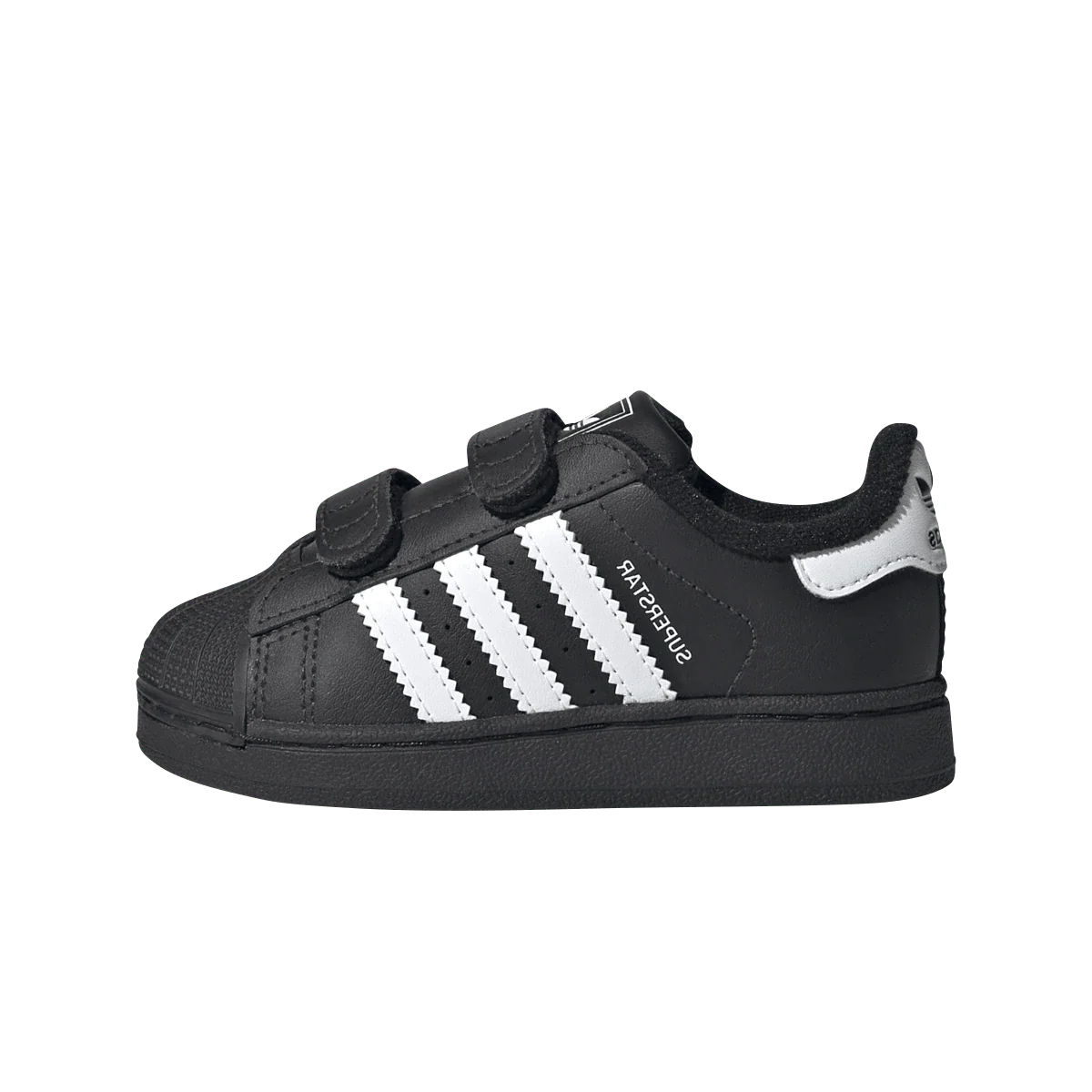 Overkicks - Adidas Superstar II Comfort Closure Black Cloud (TD) (JI3991) - vista lateral