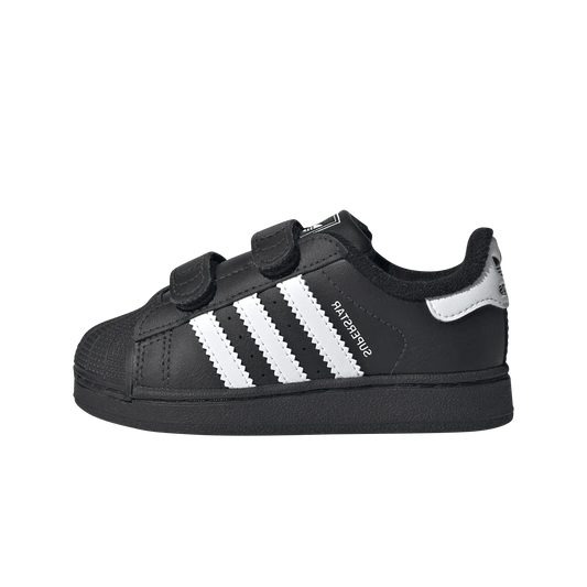 Overkicks - Adidas Superstar II Comfort Closure Black Cloud (TD) (JI3991) - vista lateral
