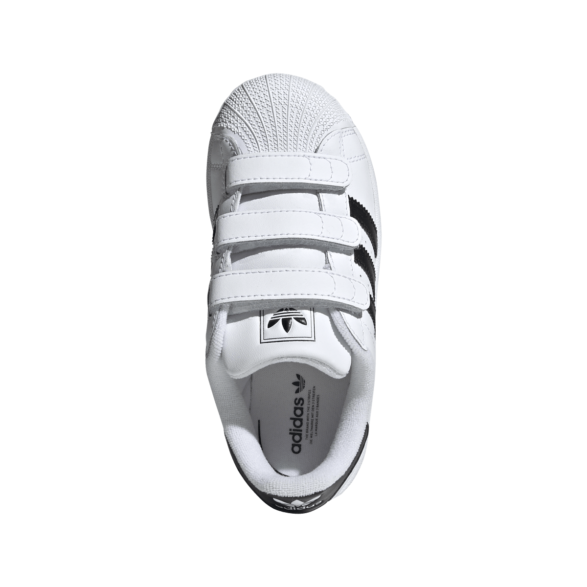 Overkicks - Adidas Superstar II Comfort Closure Cloud White Core Black (PS) (JI3988) - imagen 3