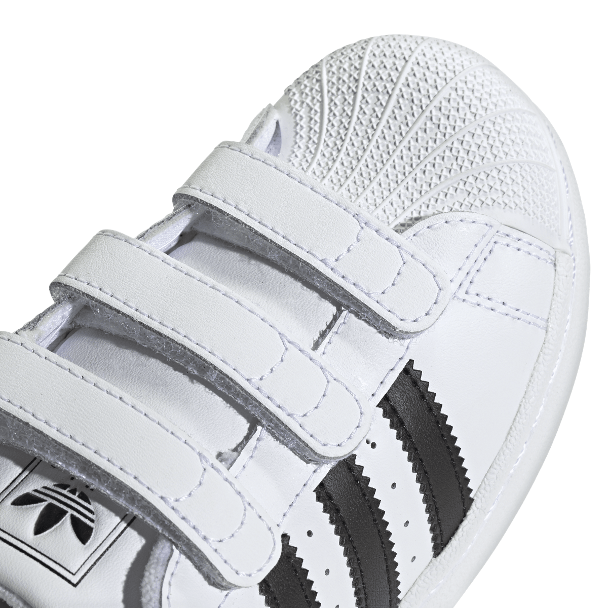 Overkicks - Adidas Superstar II Comfort Closure Cloud White Core Black (PS) (JI3988) - imagen 7
