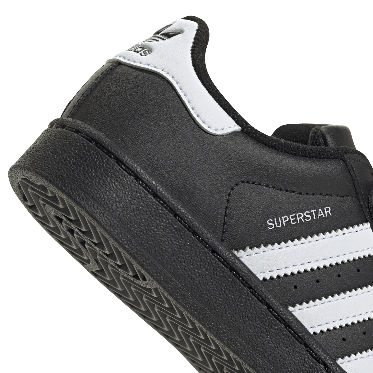 Overkicks - Adidas Superstar II Comfort Closure Core Black Cloud White (PS) (JI3989) - imagen 7