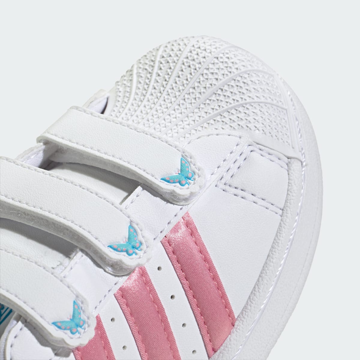Overkicks - Adidas Superstar II Comfort Closure Disney White Light Pink Aquamarine (PS) (IH1735) - imagen 10