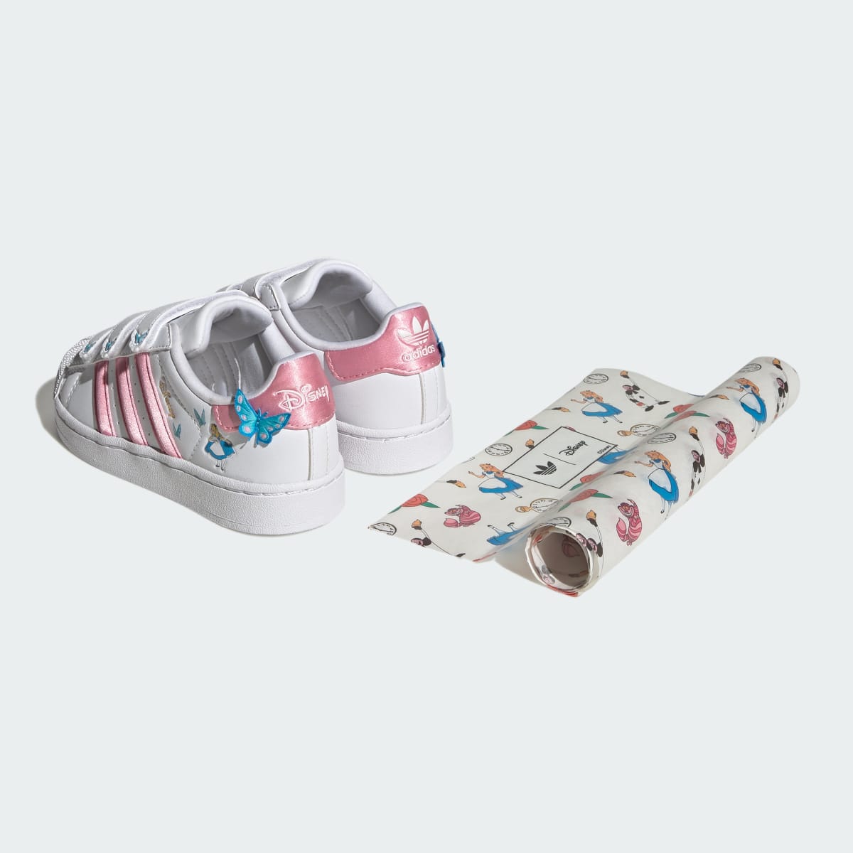 Overkicks - Adidas Superstar II Comfort Closure Disney White Light Pink Aquamarine (PS) (IH1735) - imagen 3