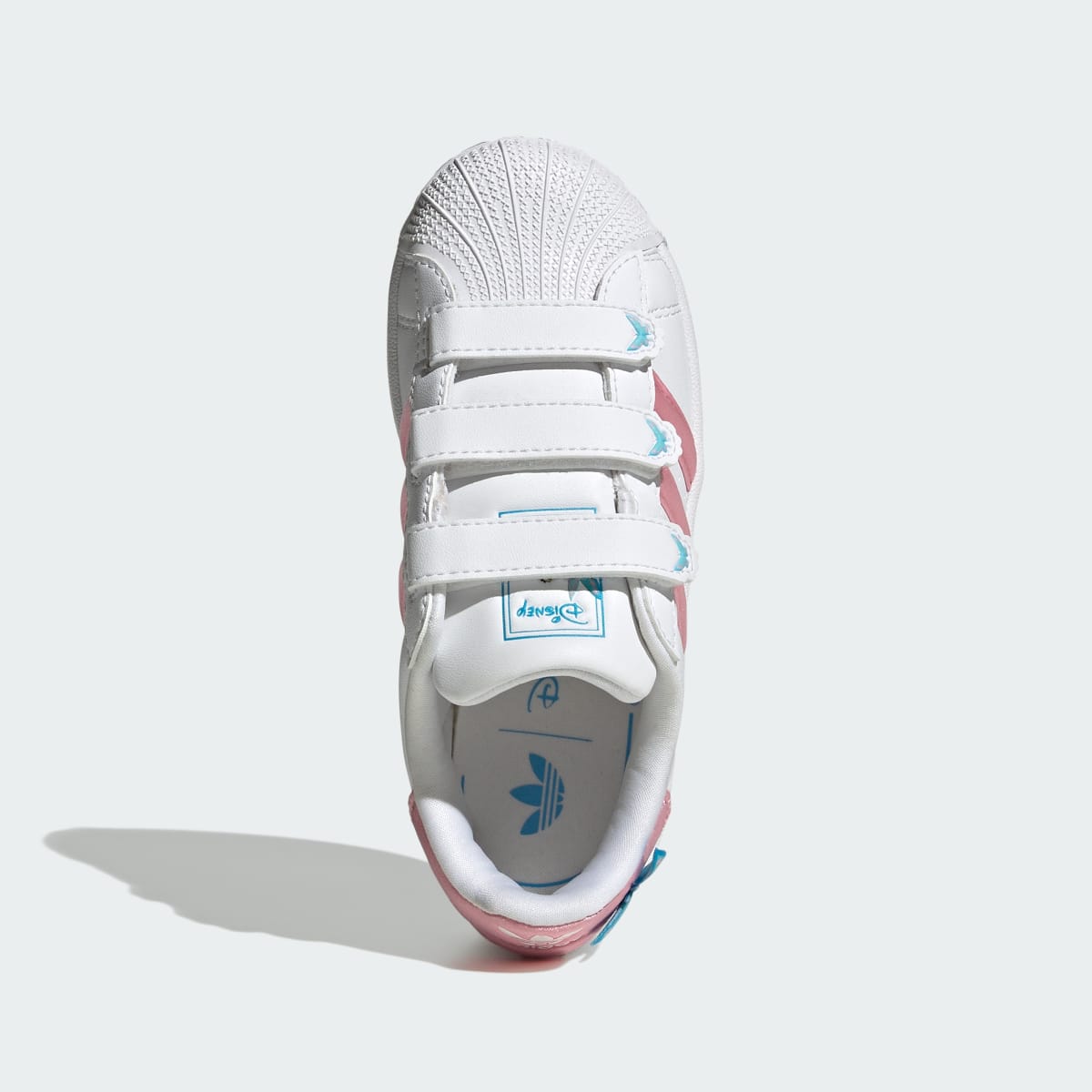 Overkicks - Adidas Superstar II Comfort Closure Disney White Light Pink Aquamarine (PS) (IH1735) - imagen 4