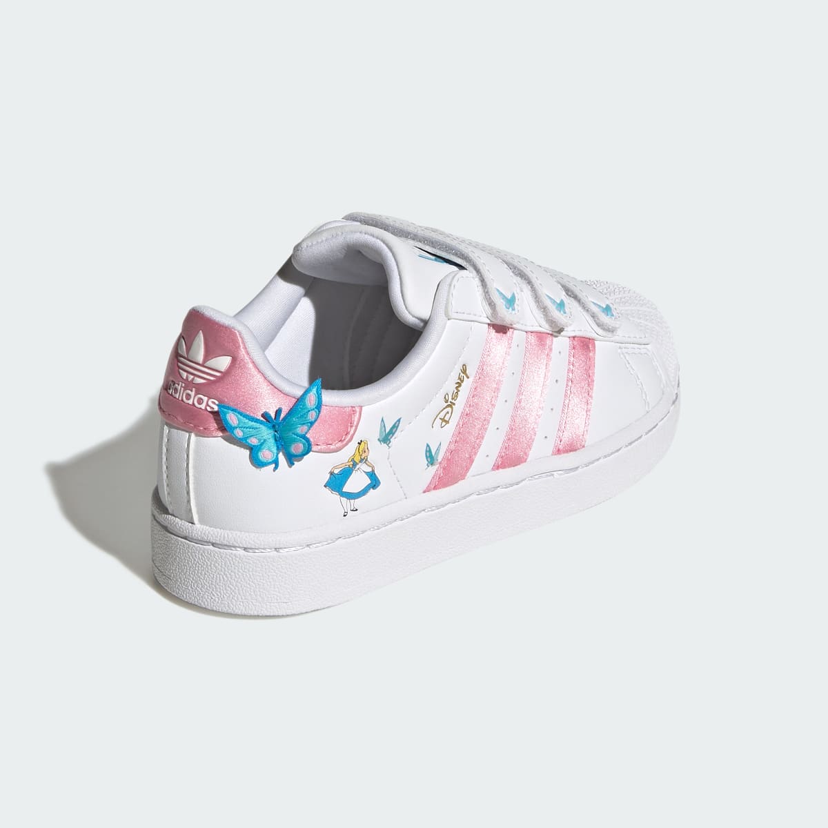 Overkicks - Adidas Superstar II Comfort Closure Disney White Light Pink Aquamarine (PS) (IH1735) - imagen 6